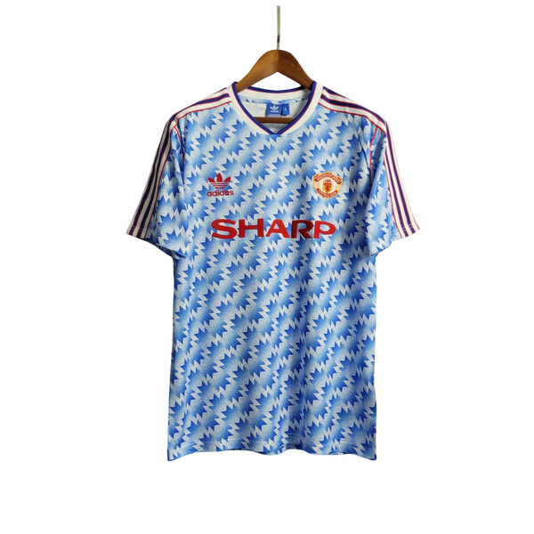 Camisa Manchester United Reserva 90/92 - Versão Retro
