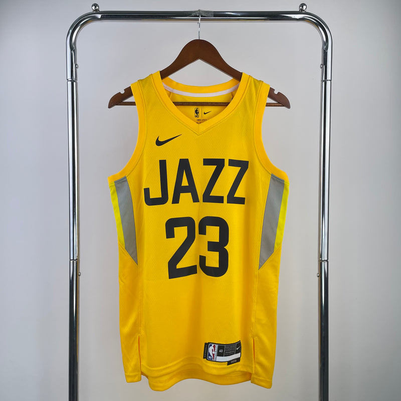 Regata NBA Utah Jazz Icon Edition 22/23 - Masculina - Amarela