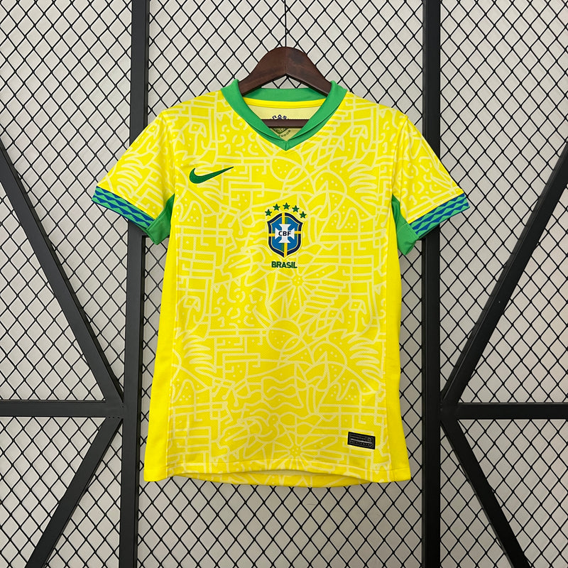 Camisa Brasil Home 24/25 - Torcedor Feminina - Lançamento