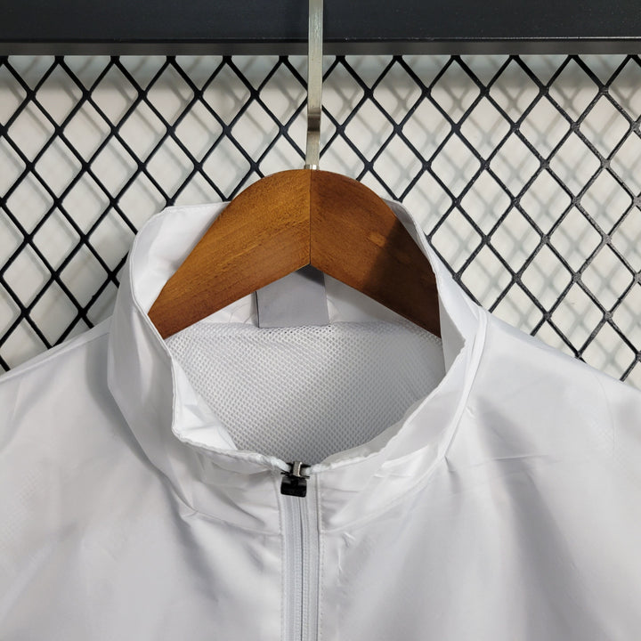 Jaqueta Corta Vento Milan 23/24 - Branco e Preto - JV Imports