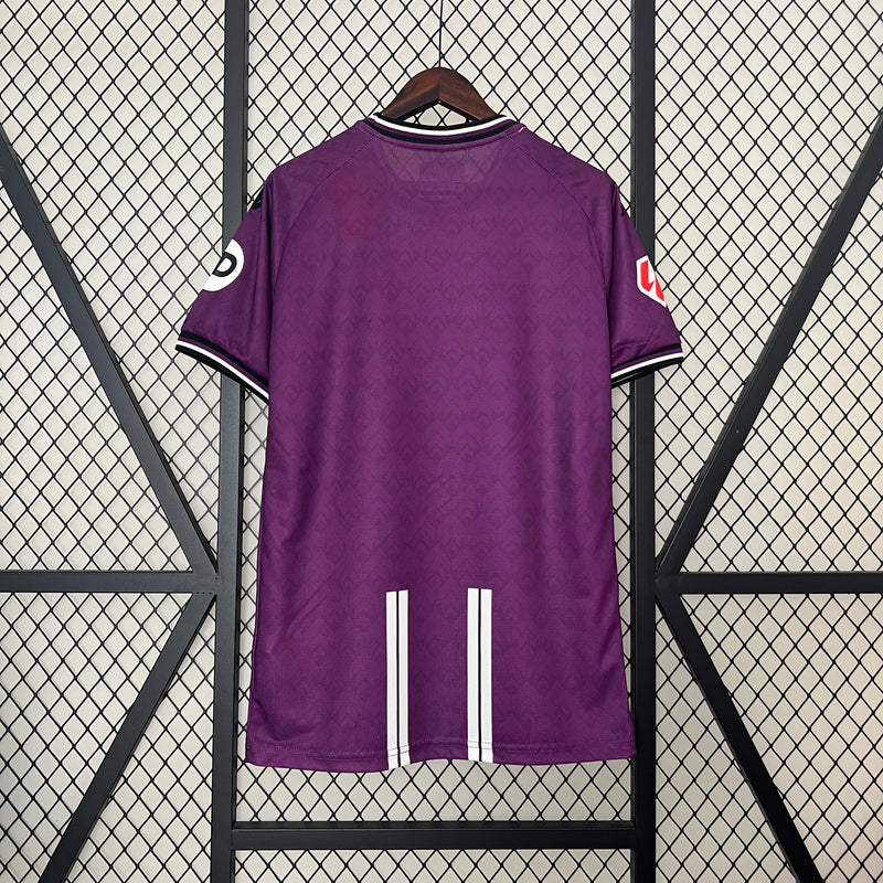 Camisa Real Valladolid Home 24/25 -  Torcedor Masculina - Lançamento