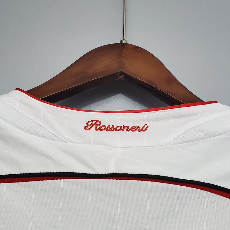 Camisa Milan Away Manga Longa 07/08 - Versão Retro