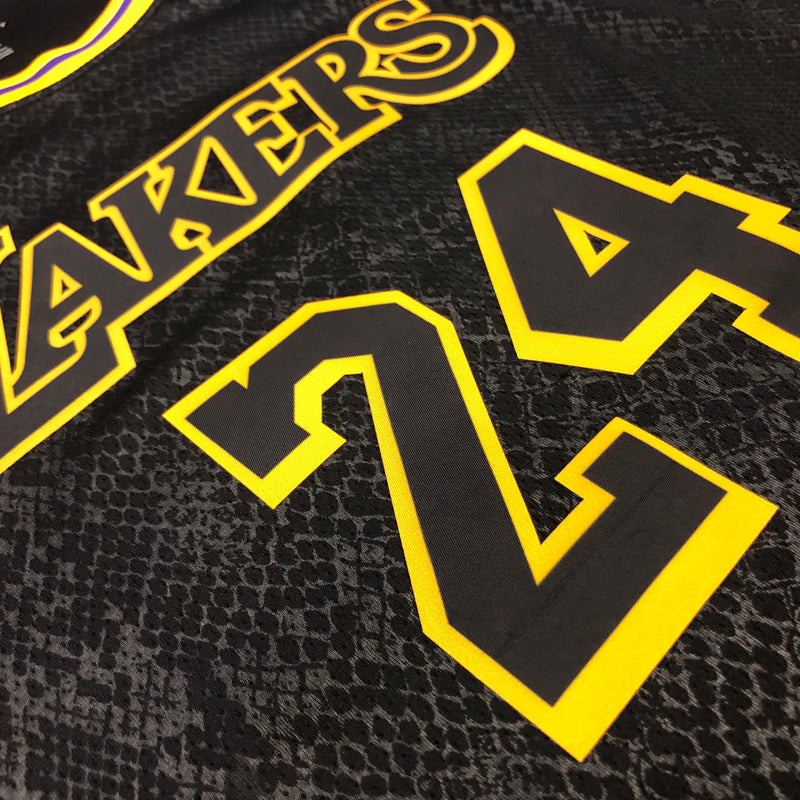 Regata NBA Los Angeles Lakers Black Mamba 19/20 - Masculina - Preta