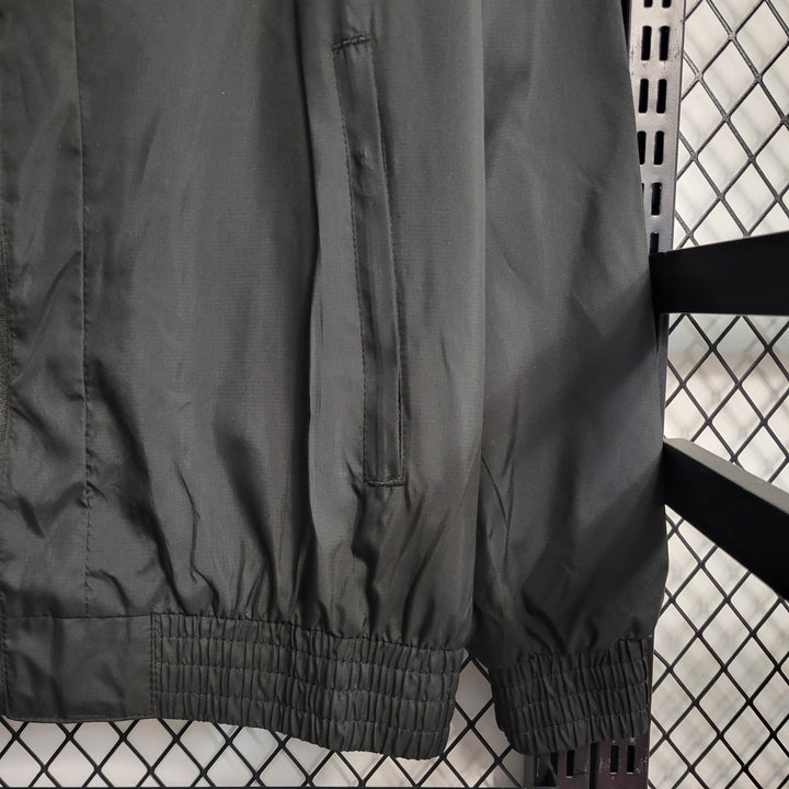 Jaqueta Corta Vento Barcelona 23/24 - Preto - JV Imports