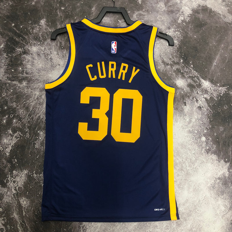 Regata NBA Golden State Warriors Statement Edition 22/23  - Masculina - Azul Marinho