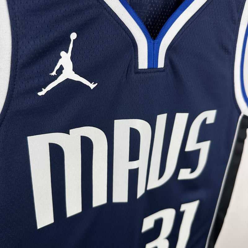 Regata NBA Dallas Mavericks Statement Edition 22/23 - Masculina - Azul Marinho