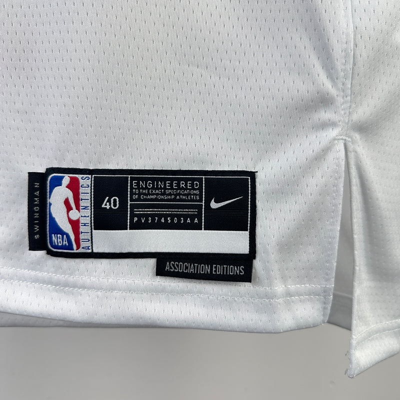 Regata NBA Indiana Pacers Association Editions 22/23 - Masculina - Branca