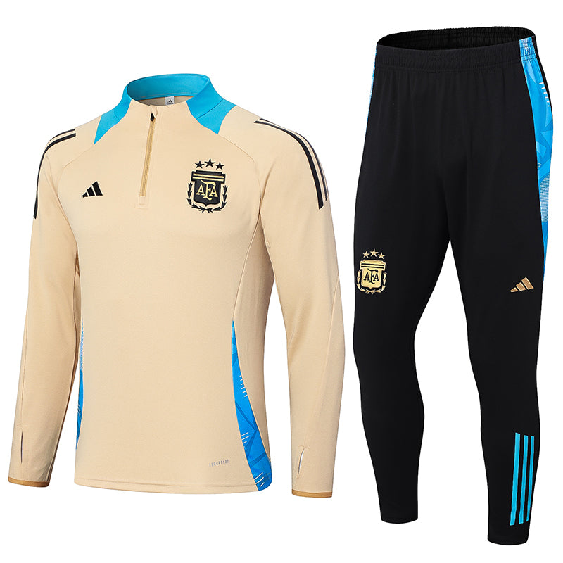 Conjunto de Treino do Argentina 2024/25 - Creme