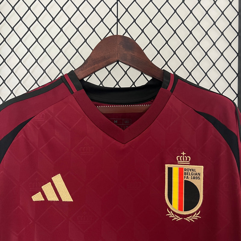 Camisa Bélgica Home 24/25 -  Torcedor Lançamento