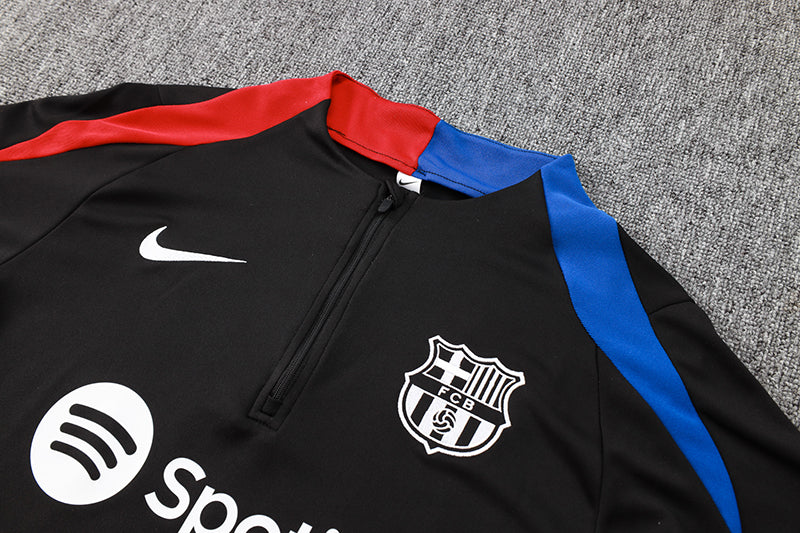 Conjunto de Treino Barcelona 2024/25 - Preto