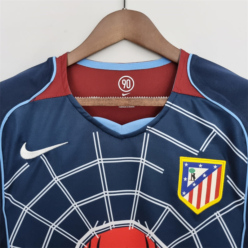 Camisa Atlético de Madrid Titular 04/05 - Versão Retro