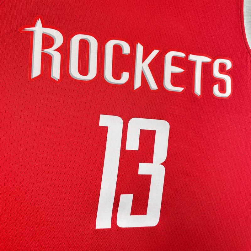 Regata NBA Houston Rockets Icon Edition 18/19 - Masculina - Vermelha