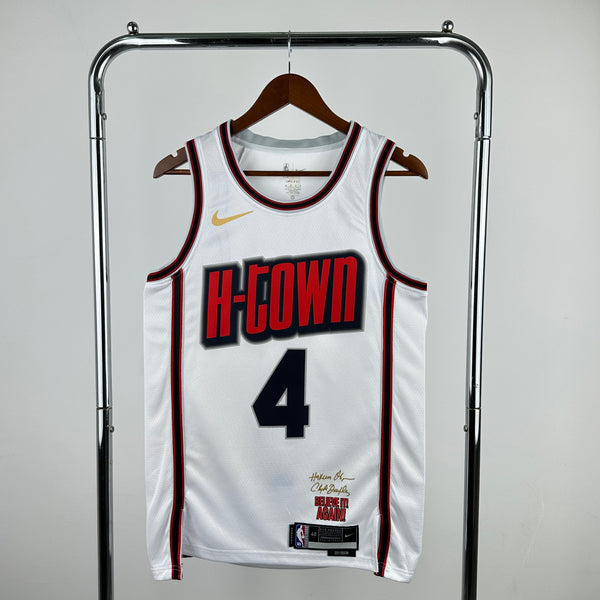 Regata NBA Houston Rockets City Edition 23/24 - Masculina - Branca