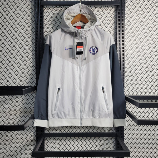 Jaqueta Corta Vento Chelsea 23/24 - Branco - JV Imports