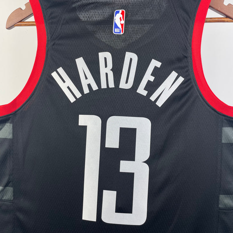 Regata NBA Houston Rockets Statement Edition 23/24 - Masculina - Preta
