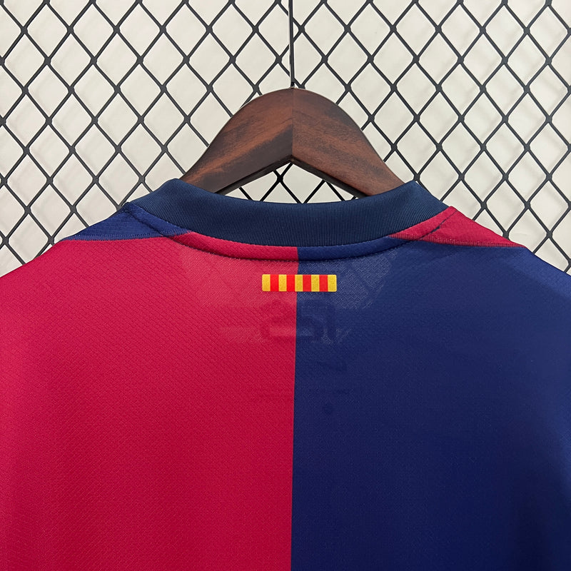 Camisa Barcelona Home 24/25  - Torcedor Masculina - Lançamento