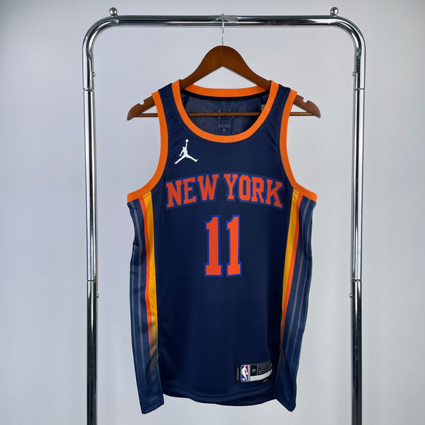 Regata NBA New York Knicks Statement Edition 22/23 - Masculina - Preta