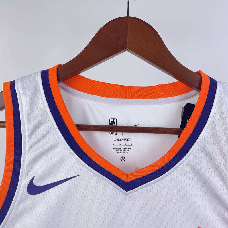 Regata NBA Phoenix Suns 2024/25 - Masculina - Branca