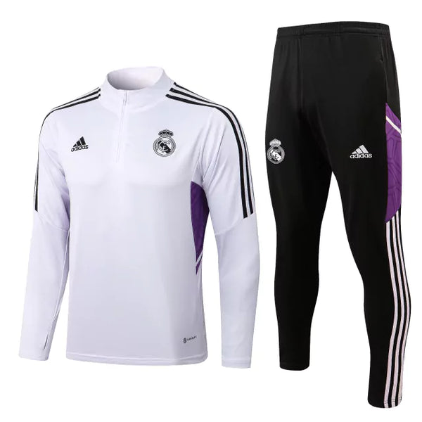 Conjunto de Treino Real Madrid 2023 Branco - JV Imports