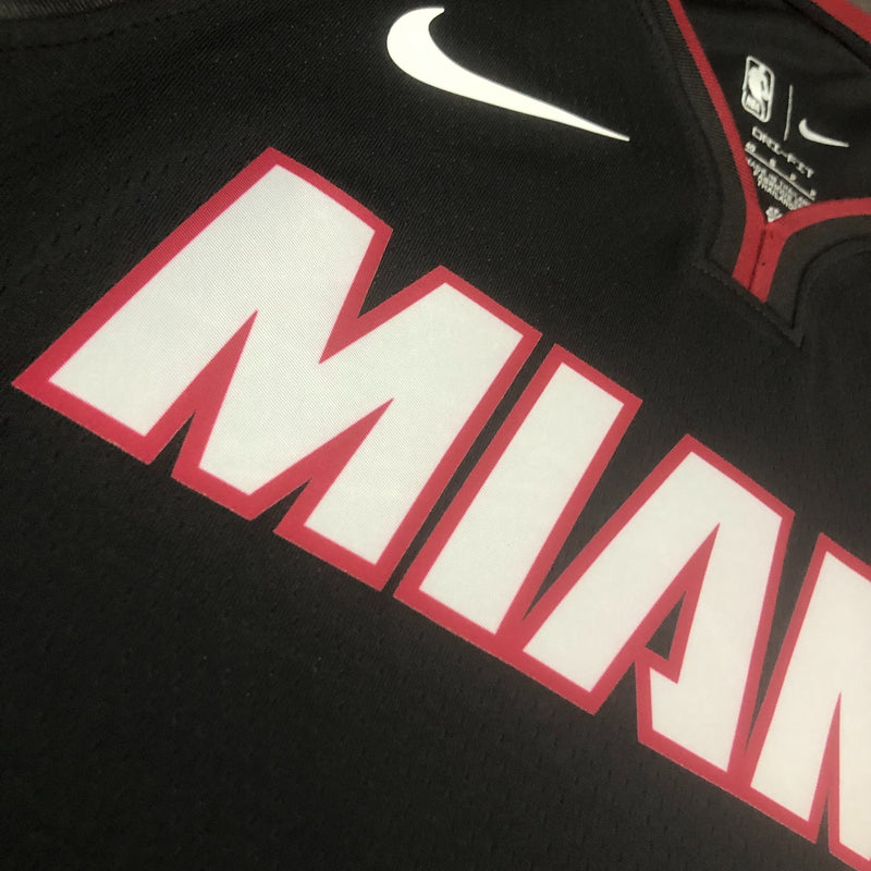 Regata NBA Miami Heat Icon Edition 22/23 - Masculina - Preta
