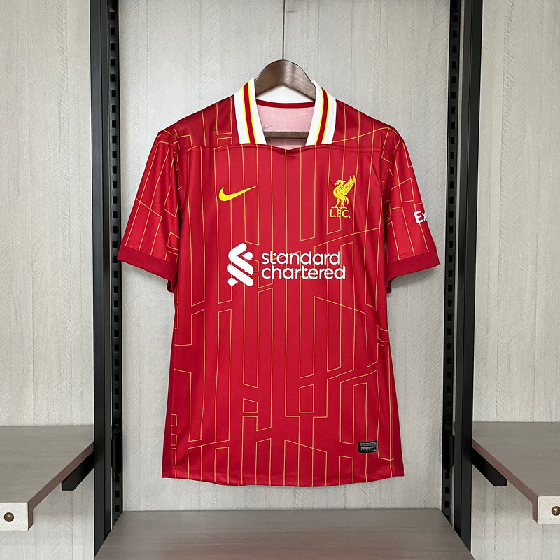 Camisa Liverpool Home 24/25 - Torcedor Masculina - Lançamento