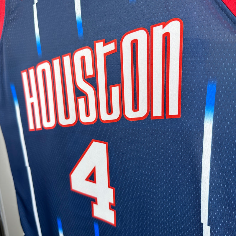 Regata NBA Houston Rockets City Edition 75º NBA 21/22 - Masculina - Azul Marinho