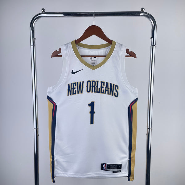 Regata NBA New Orleans Pelicans Association Edition 22/23 - Masculina - Branca