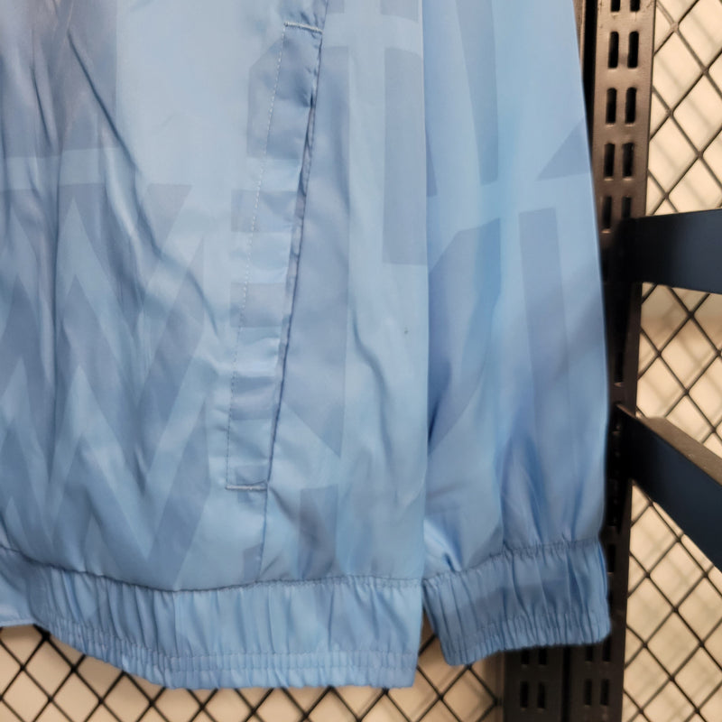 Jaqueta Corta Vento Manchester City 23/24 - Azul - JV Imports