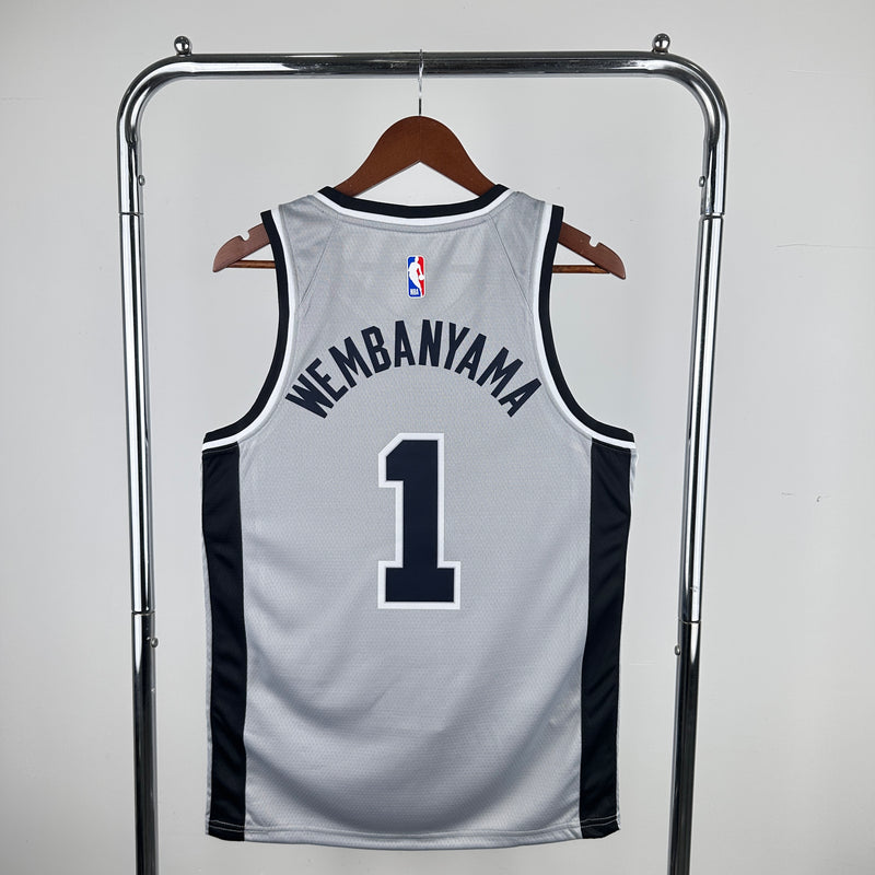 Regata NBA San Antonio Spurs 2024/25 - Masculina - Cinza