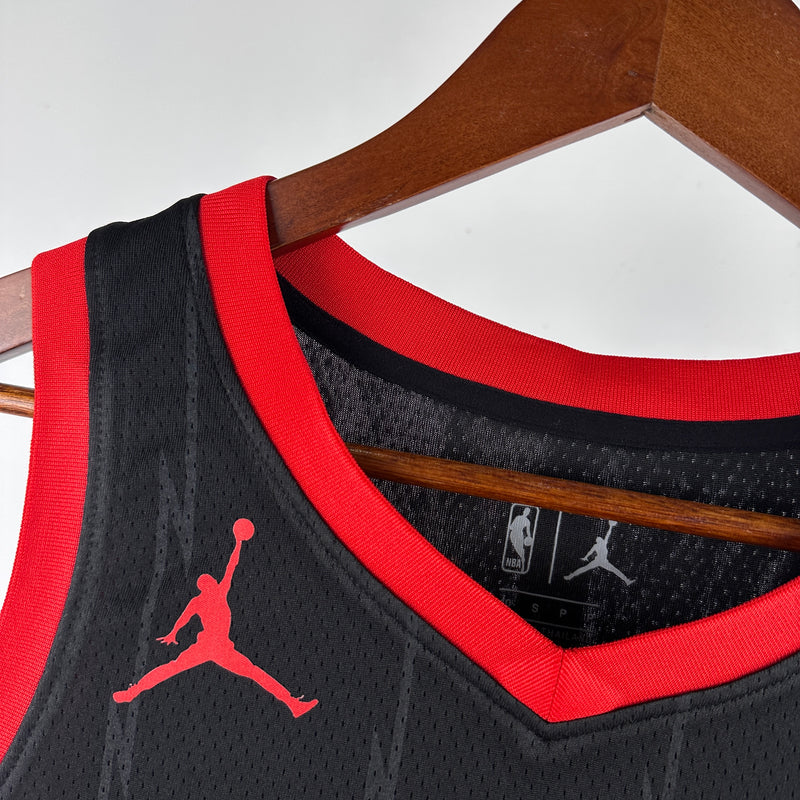 Regata NBA Toronto Raptors Statement Edition 23/24 - Masculina - Preta