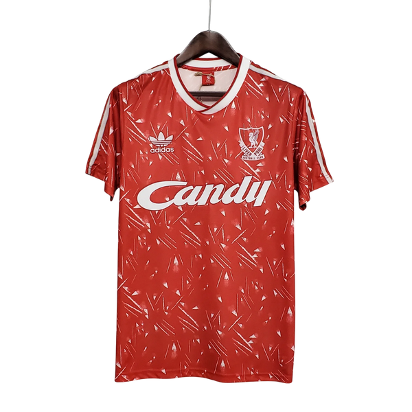 Camisa Liverpool Titular 89/91 - Versão Retro