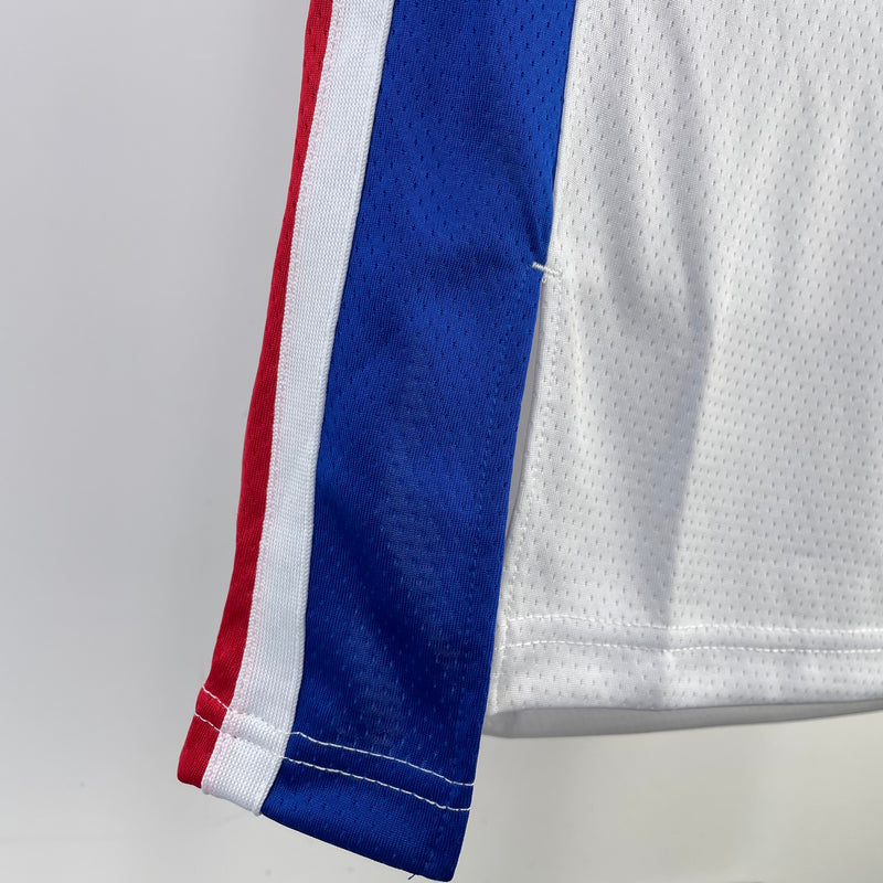 Regata NBA Detroit Pistons Association Edition 22/23 - Masculina - Branca