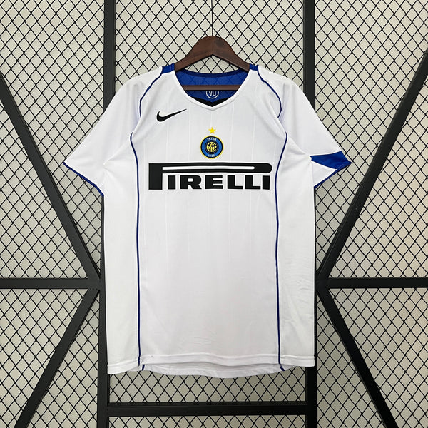 Camisa Inter de Milão Reserva 04/05 - Versão Retro