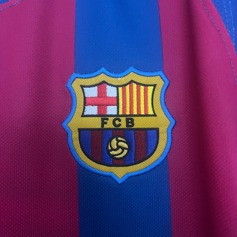 Camisa Barcelona Home 2005/06 - Versão Retro