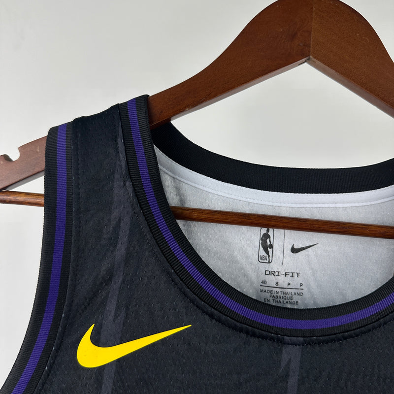 Regata NBA Toronto Raptors City Edition 2024/25 - Masculina - Preta