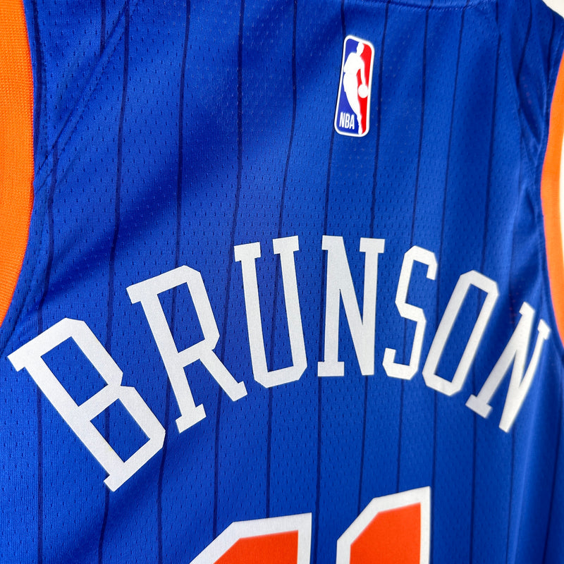 Regata NBA New York Knicks City Edition 23/24 - Masculina - Azul