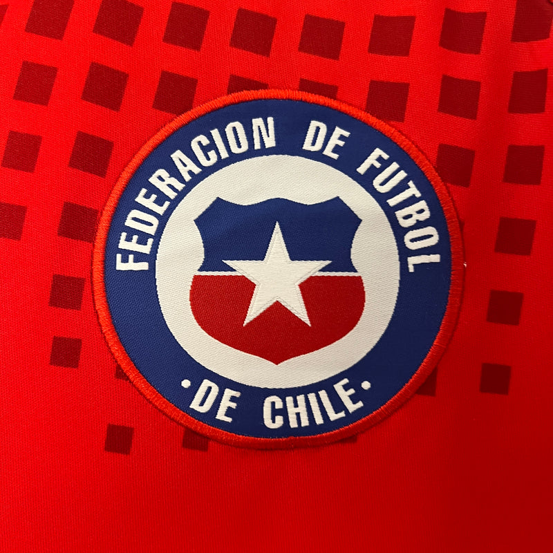 Camisa Chile Home 24/25 - Torcedor Masculina - Lançamento