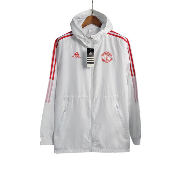 Jaqueta Corta Vento Manchester United 23/24 - Branca