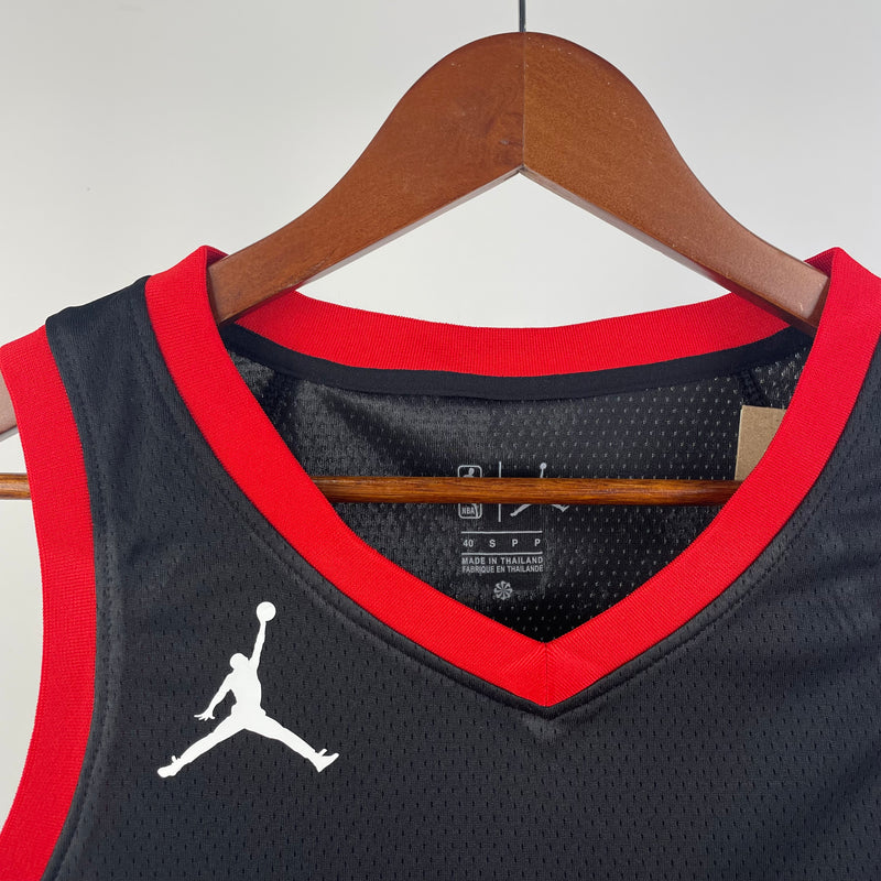 Regata NBA Houston Rockets Statement Edition 23/24 - Masculina - Preta