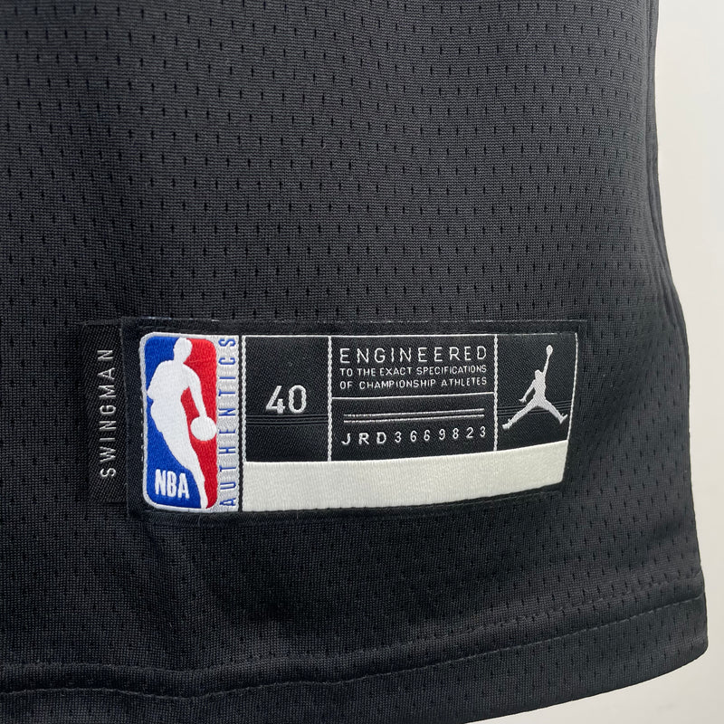 Regata NBA Milwaukee Bucks Statement Edition 19/20 - Masculina - Preta