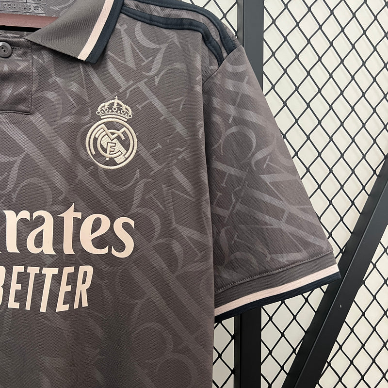 Camisa Real Madrid III 24/25 -  Torcedor Masculina - Lançamento