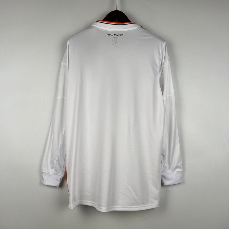 Camisa Real Madrid Home Manga Longa 13/14 - Versão Retro