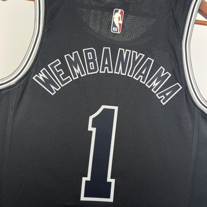 Regata NBA San Antonio Spurs Classic Edition 2022/23 - Masculina - Preta