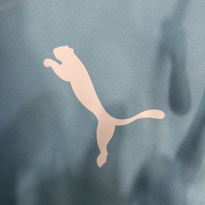 Jaqueta Corta Vento Manchester City 23/24 - Azul e Branca - JV Imports