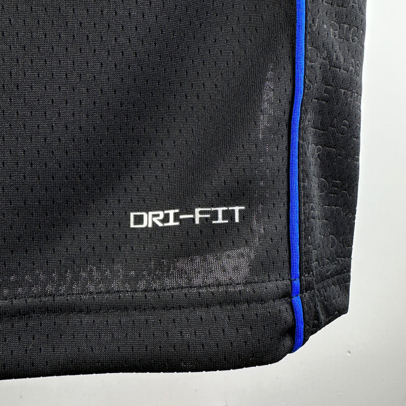 Regata NBA Dallas Mavericks City Edition 23/24 - Masculina - Preta