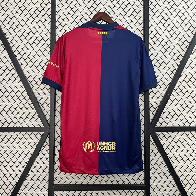 Camisa Barcelona Home 24/25  - Torcedor Masculina - Lançamento