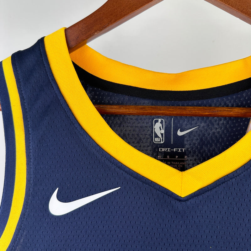 Regata NBA Indiana Pacers City Edition 22/23 - Masculina - Azul Marinho