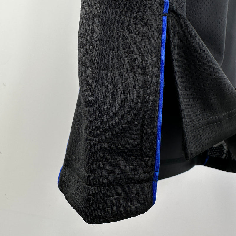 Regata NBA Dallas Mavericks City Edition 23/24 - Masculina - Preta