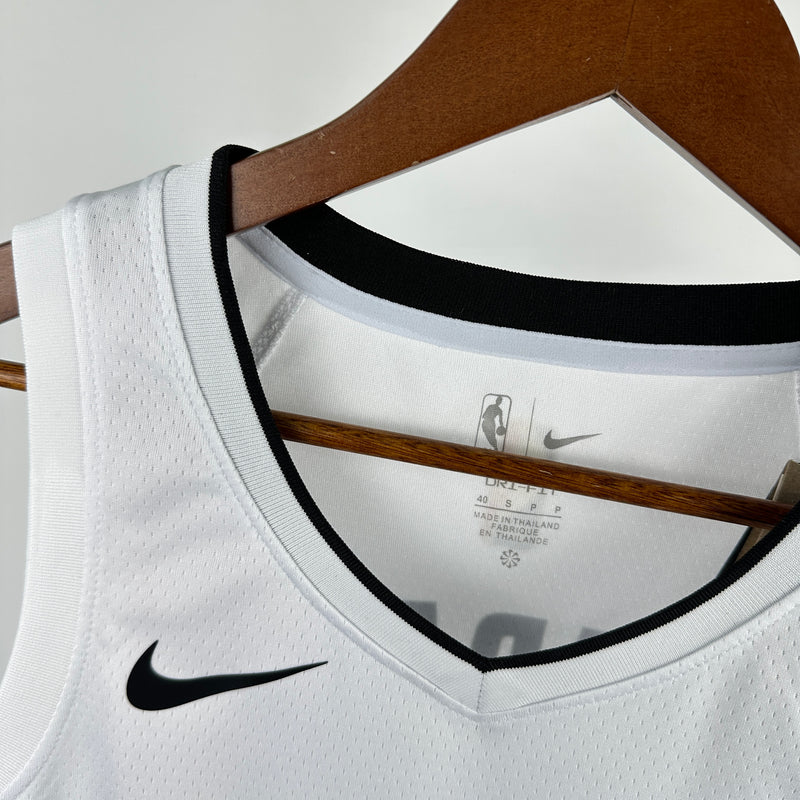 Regata NBA Denver Nuggets City Edition 24/25 - Masculina - Branca