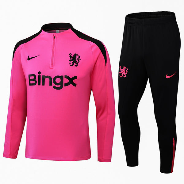 Conjunto de Treino do Chelsea 2024/25 - Rosa